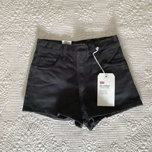 Levi’s Ribcage Wellthread Collection Denim Shorts